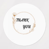 Basics Bedankt kaarten Labels (Design 1)