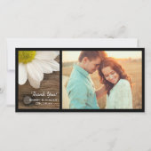 Basière blanche et grange Merci champêtre en bois (Devant)