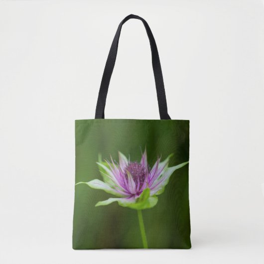 Basil Bee Balm Bergamot Wilde Canvas tas (Voorkant)
