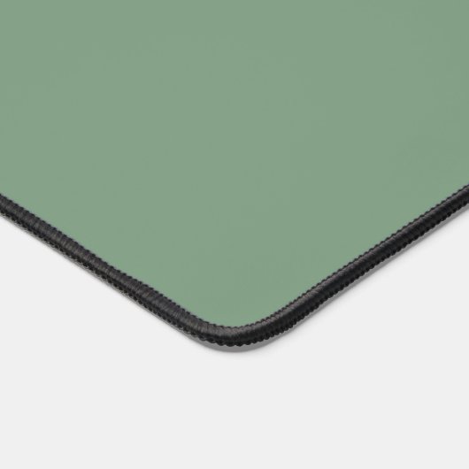 Basil de couleur solide vert fumée (Coin)