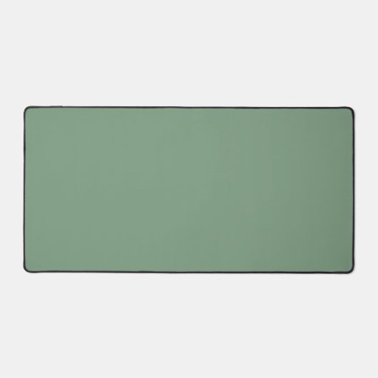 Basil de couleur solide vert fumée (Recto)