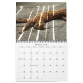 Basil Ginger Chat Calendrier personnalisé 2023 (Mar 2026)