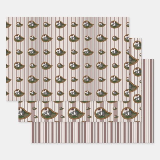 Basil le jeu de papier à envelopper de cochon à ve (Lot)