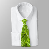 Basil Leaves Pattern Stropdas (Gebonden)
