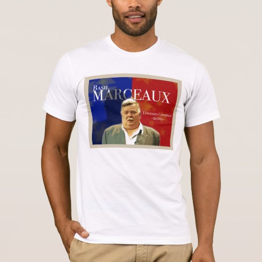 Basil Marceaux voor gouverneur T-Shirt (Voorkant)