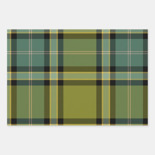 Basil & Sage Wrapping Paper Flat Sheet Set of 3 (Voorkant)