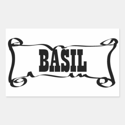BÂSIL 'SPICE JAR' STICKER (Devant)