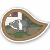 Basil Sticker Contour de porc (Devant)