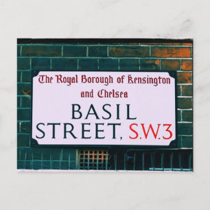 Basil Street - Kensington & Chelsea Briefkaart