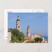 Basilica bij Menton in Frankrijk Briefkaart (Voorkant / Achterkant)