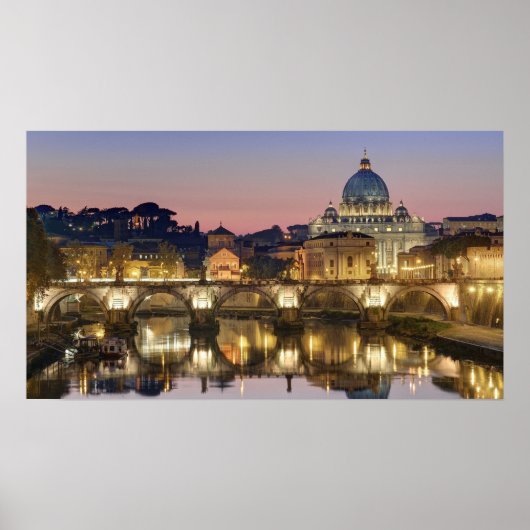 Basilica di San Pietro Roma Italia Poster (Voorkant)