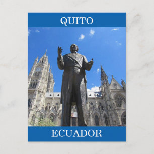 basílica ecuador briefkaart