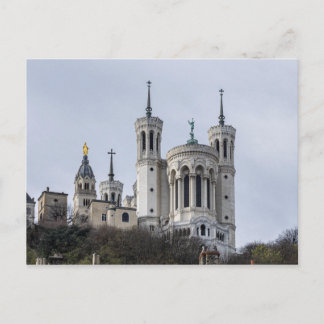 Basilica van het briefkaart Notre-Dame de Fourvièr