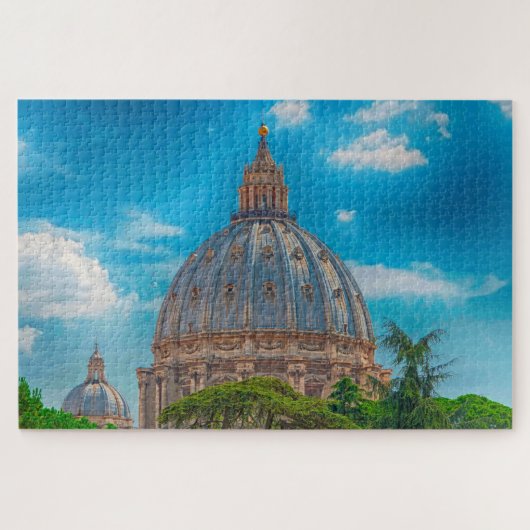 Basilica van Saint Peters Rome. Legpuzzel (Horizontaal)