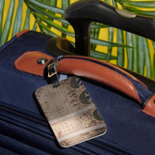 Basilica van Sainte Anne de Beaupre, Quebec, Canad Bagagelabel (Voorkant Insitu 1)