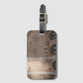 Basilica van Sainte Anne de Beaupre, Quebec, Canad Bagagelabel (Voorkant (verticaal))