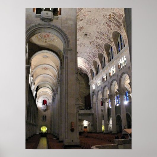 Basilica van Sainte Anne de Beaupre, Quebec, Canad Poster (Voorkant)