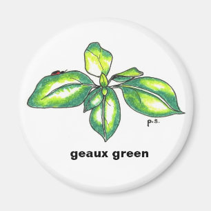 Basilicum, geaux green magneet