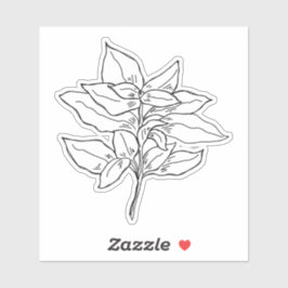 Basilicum-Sticker Sticker