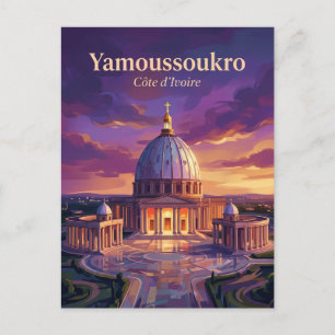 Basiliek Onze-Lieve-Vrouw van de Vrede Ivoorkust Briefkaart