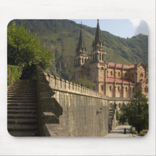 Basiliek van Covadonga, noordwest Spanje. Muismat