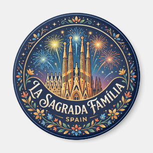 Basiliek van de Heilige Familie Spanje Magneet