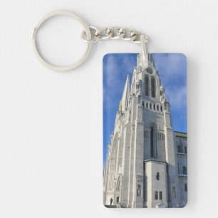 Basiliek van Sainte Anne de Beaupre, Quebec, Canad Sleutelhanger