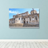 Basiliek van Santa Maria Maggiore in Rome Canvas Afdruk (Insitu (Houten vloer))