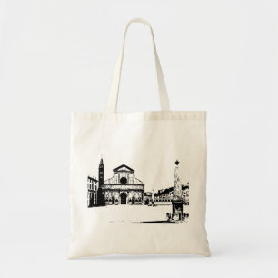 Basiliek van Santa Maria Novella in Florence, Ital Tote Bag