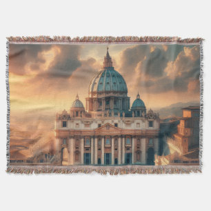Basiliek van Sint-Pieter Italië Europa Reizen Deken