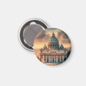 Basiliek van St. Peter Italië Europa Reizen Magneet (Voorkant / Achterkant)