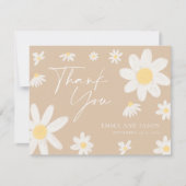 Basilique beige carte de remerciements (Devant)