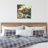 Basilique de la rive de Saragosse Toile lumineuse (Insitu(Chambre))