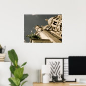 Basilique du Sacré-Coeur Poster (Thuiskantoor)