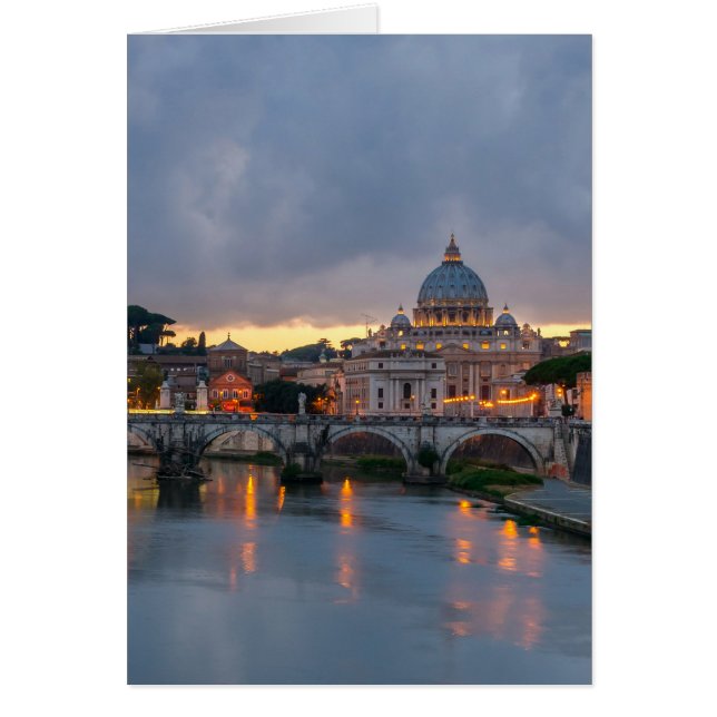 Basilique Rome Italie de St Peter de pont de (Devant)