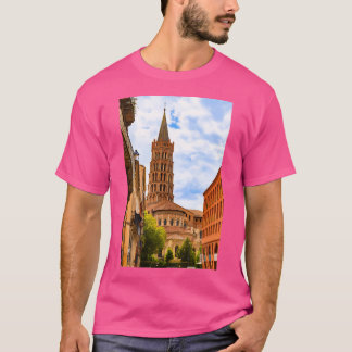 Basilique Saint-Sernin Toulouse Frankrijk T-shirt