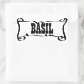 BASILISCHE 'KRUIDENPOT' STICKER (Tas)