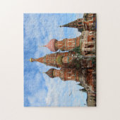 Basille's kathedraal op het Rode Plein in Moskou Legpuzzel (Verticaal)