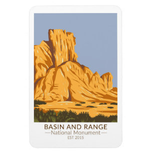 Basin en Range National Monument Nevada Magneet