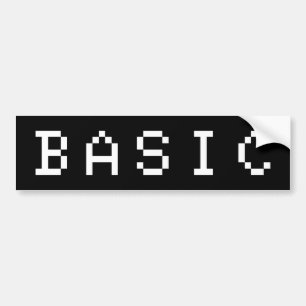 BASIS BUMPERSTICKER