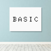 BASIS CANVAS AFDRUK (Insitu (Houten vloer))