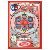 Basis Chakra-kleuringang Klembord (Achterkant)
