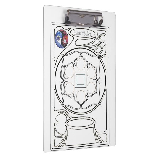 Basis Chakra-kleuringang Klembord (Rechts)