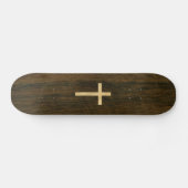 Basis Christelijk kruishout — Veneer Maple Rosewoo Skateboard (Horizontaal)
