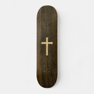 Basis Christelijk kruishout — Veneer Maple Rosewoo Skateboard