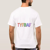Basis donker T-shirt (Achterkant)