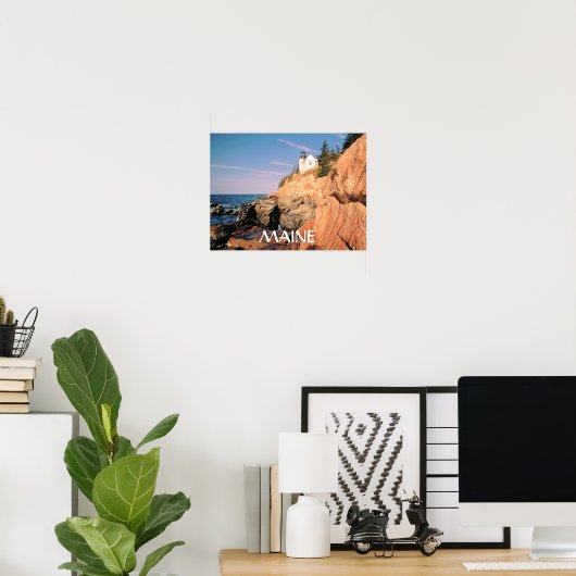 BASIS HARBOR HEAD LIGHTHOUSE POSTER (Thuiskantoor)