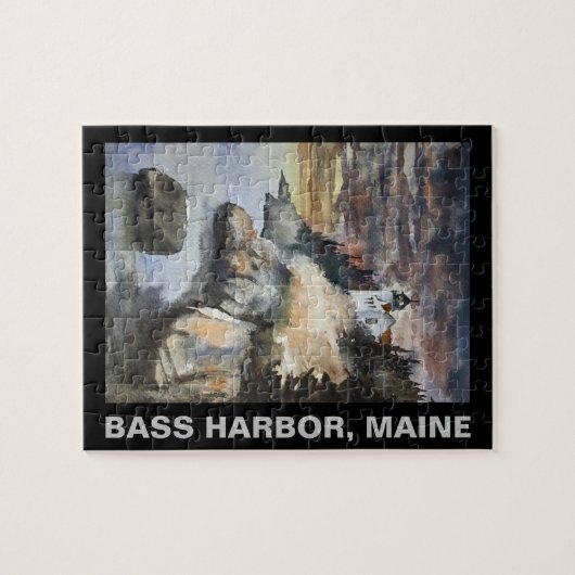 BASIS HARBOR LIGHTHOUSE LEGPUZZEL (Horizontaal)