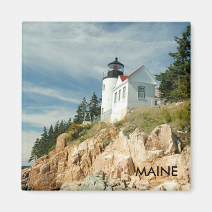 BASIS HARBOR LIGHTHOUSE, MAINE MAGNEET