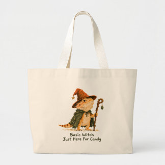 Basis Heks Alleen Hier Voor Snoep Baardagaam Grote Tote Bag